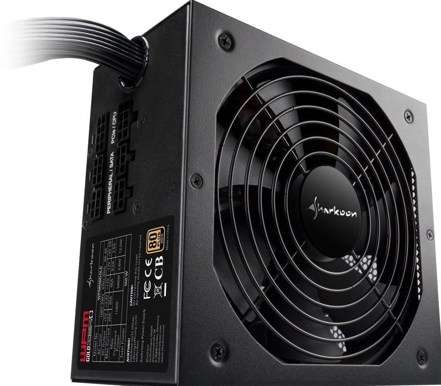 SHARKOON WPM Gold Zero 550W Semi-Modular 80+ Gold main image