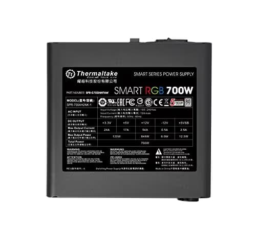 Thermaltake Smart RGB 700W Non-Modular 80+ Certified image