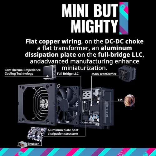Cooler Master V SFX 1100W Fully Modular 80+ Platinum Certified image