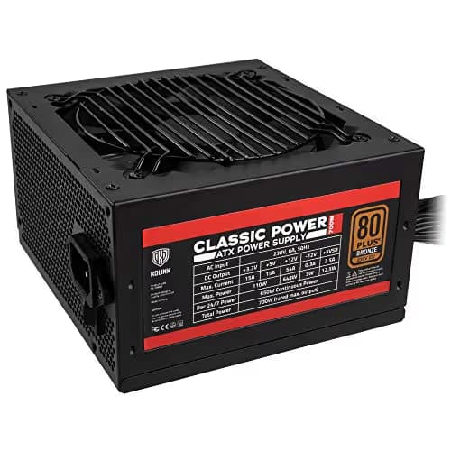 KOLINK Classic Power Black / Red ATX 700W Non-Modular 80+ Bronze Certified image