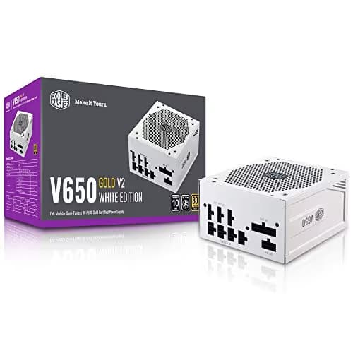 Cooler Master V650 V2 White 650W Fully Modular 80+ Gold image