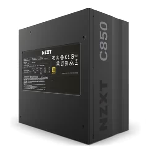 NZXT C850 Fully Modular ATX Power Supply - 850 Watts ATX 3.1 - Black image