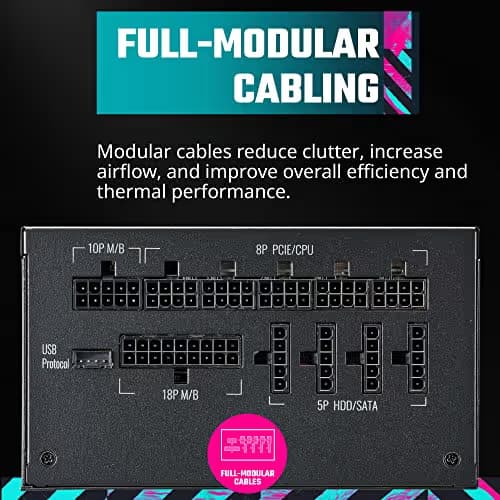 Cooler Master XG850 Plus 850W Fully Modular 80+ Platinum Certified image