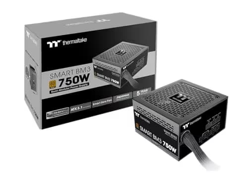 Thermaltake Smart BM3 Black ATX 750W Semi-Modular 80+ Bronze Certified image