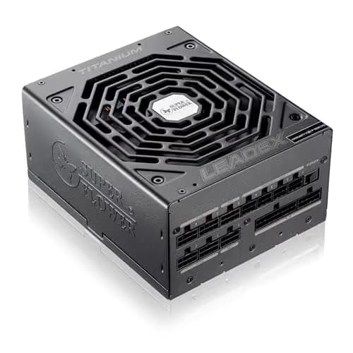 Super Flower Leadex Black Titanium 850W Fully Modular 80+ Titanium Certified image