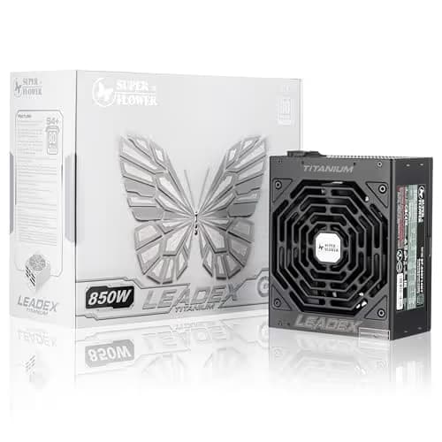 Super Flower Leadex Black Titanium 850W Fully Modular 80+ Titanium Certified image