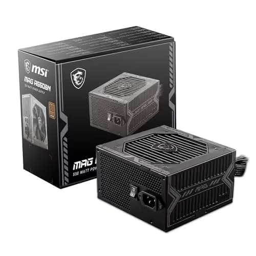 MSI MAG A550BN Black 550W Non-Modular 80+ Bronze Certified main image