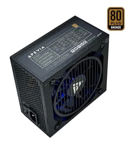 Apevia Signature Black 1050W Semi-Modular 80+ Bronze Certified image