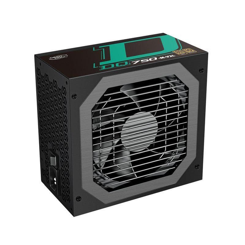 Deepcool DQ750-M-V2L Black / Green 750W Fully Modular 80+ Gold Certified main image