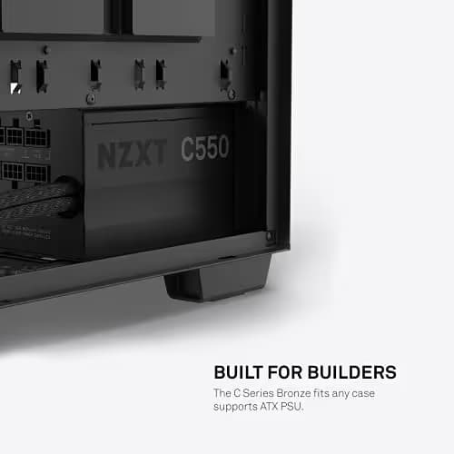 NZXT C550 ATX 550W Semi-Modular 80+ Bronze Certified image