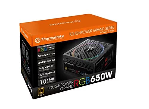 Thermaltake Toughpower Grand RGB 650W Fully Modular 80+ Gold Certified image