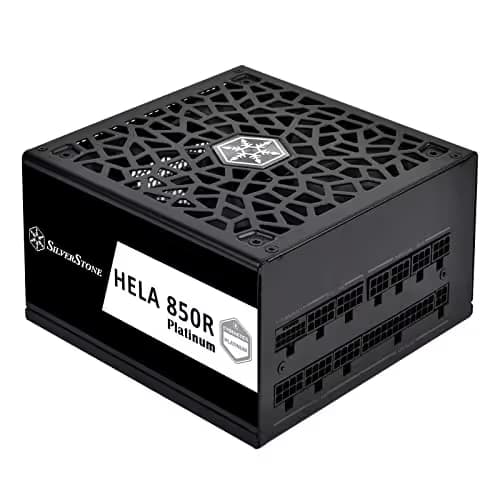 Silverstone HELA 850R Black / Silver 850W Fully Modular 80+ Platinum Certified image