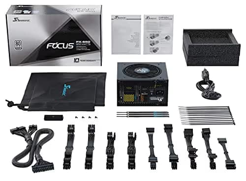 SeaSonic FOCUS 650W Fully Modular 80+ Platinum Certified image