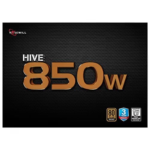 Rosewill HIVE 850W Fully Modular 80+ Bronze Certified image