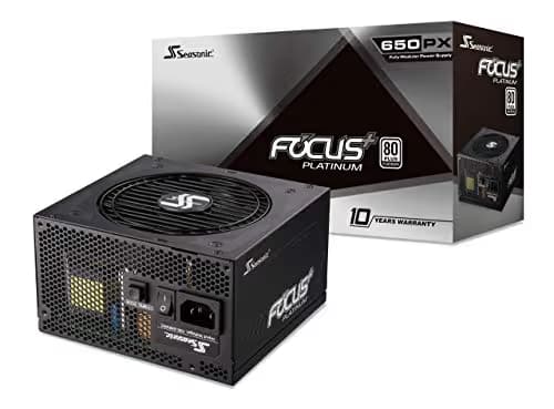 Seasonic FOCUS Plus Platinum 650W Fully Modular 80+ Platinum main image