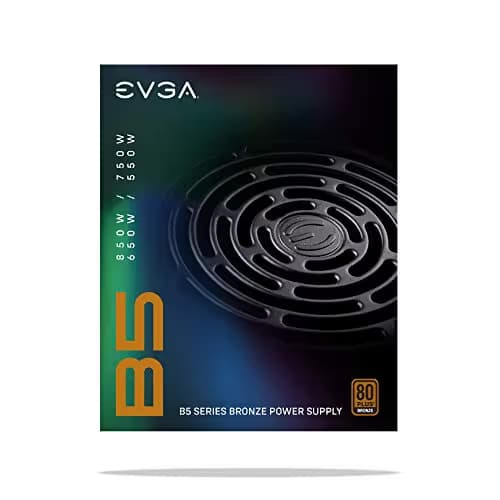 EVGA 550 B5 550W Fully Modular 80+ Bronze Certified image