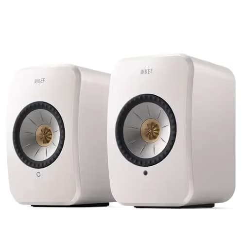 KEF LSXWH White / Black 2.0 Channel 200W Speaker System main image