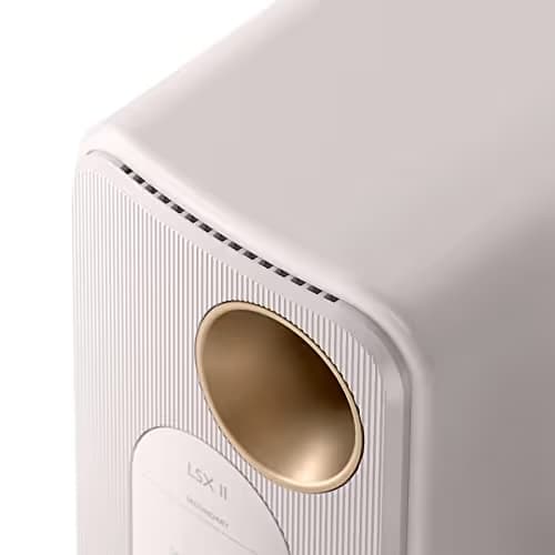 KEF LSXWH White / Black 2.0 Channel 200W Speaker System image