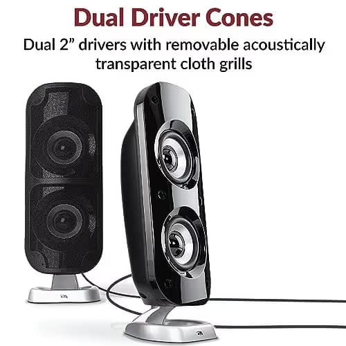 Cyber Acoustics CA-3810 2.1 Channel 40 W Speaker System image