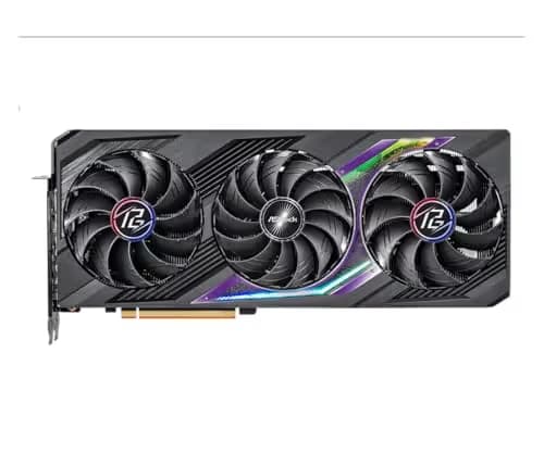 ASRock Phantom Gaming OC Radeon RX 7800 XT 16GB GDDR6 Black main image