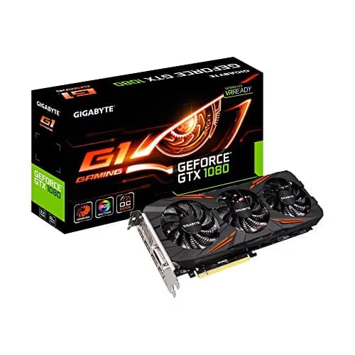 Gigabyte GeForce GTX 1080 GAMING 8GB GDDR5X Black / Orange image