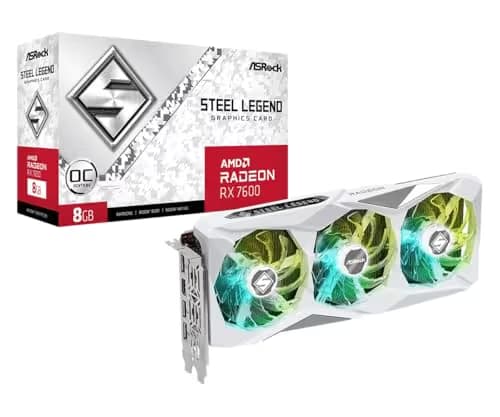 ASRock Steel Legend OC Radeon RX 7600 8GB GDDR6 main image