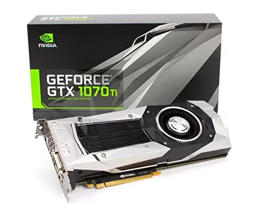 NVIDIA Founders Edition GeForce GTX 1070 Ti 8GB GDDR5 Silver / Black main image