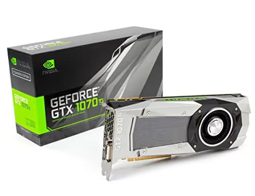 NVIDIA Founders Edition GeForce GTX 1070 Ti 8GB GDDR5 Silver / Black image
