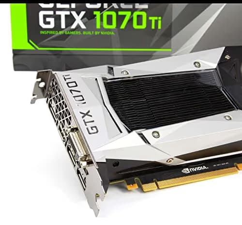 NVIDIA Founders Edition GeForce GTX 1070 Ti 8GB GDDR5 Silver / Black image