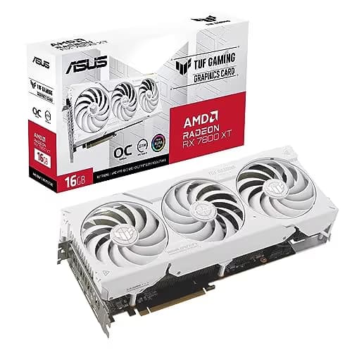 Asus TUF GAMING OC Radeon RX 7800 XT 16GB GDDR6 Black image