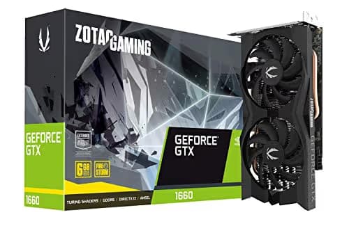 ZOTAC GAMING GeForce GTX 1660 Twin Fan 6GB GDDR5 main image