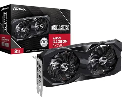 ASRock AMD Radeon RX 7600 Challenger 8GB OC GDDR6 main image