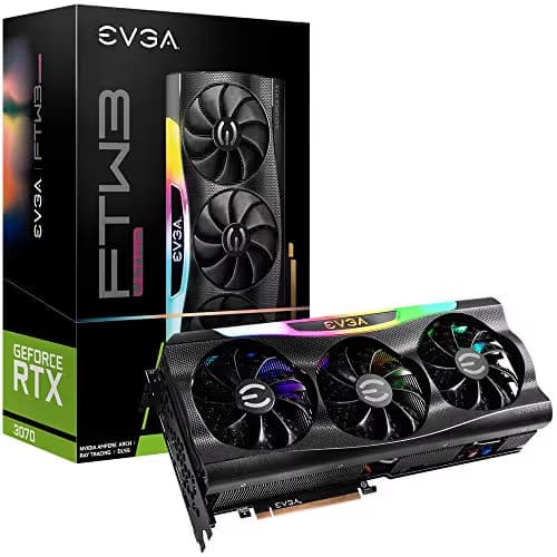 EVGA GeForce RTX 3070 LHR FTW3 ULTRA GAMING iCX3 8GB GDDR6 image