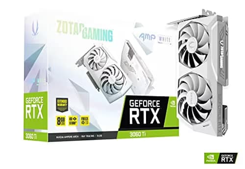 ZOTAC GAMING GeForce RTX 3060 Ti AMP White Edition LHR 8GB GDDR6 main image