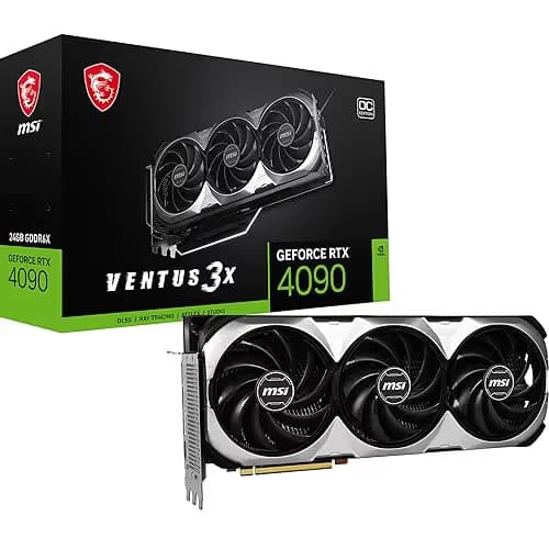 MSI GeForce RTX 4090 VENTUS 3X 24G OC GDDR6X image