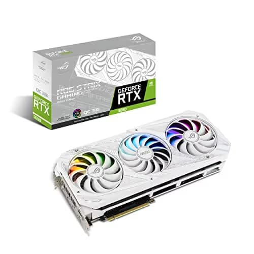 ASUS ROG Strix GeForce RTX 3090 24GB GDDR6X OC White image