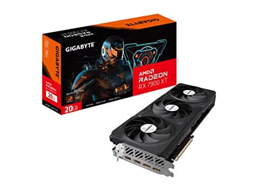 Gigabyte GV-R79XT-20GC-B Radeon RX 7900 XT 20GB GDDR6 Black image