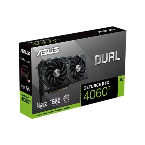Asus DUAL Advanced GeForce RTX 4060 Ti 16GB GDDR6 Black image