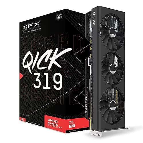 XFX Speedster QICK 319 Radeon RX 7800 XT Core Edition 16GB GDDR6 image