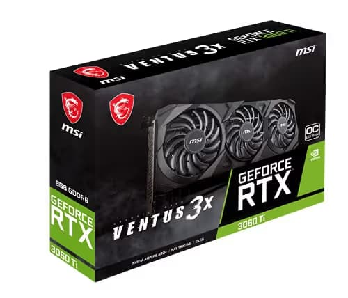 MSI GeForce RTX 3060 Ti VENTUS 3X OC GDDR6 main image