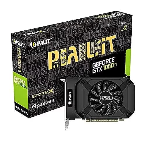 Palit StormX GeForce GTX 1050 Ti 4GB GDDR5 Black main image