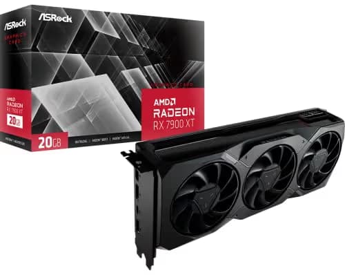 ASRock Taichi OC Radeon RX 7900 XT 20GB GDDR6 Black main image
