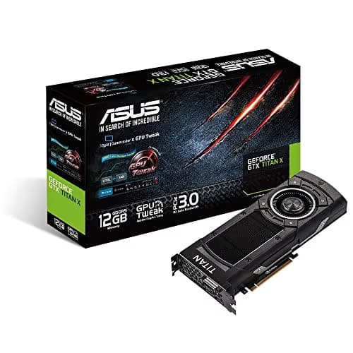 Asus GeForce GTX Titan X 12GB GDDR5 Black / Silver image