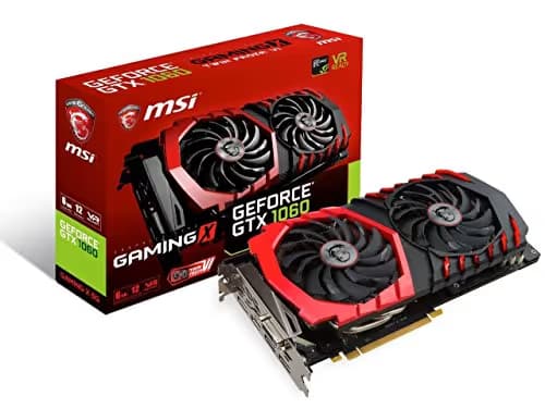 MSI GeForce GTX 1060 GAMING X 6G GDDR5 image