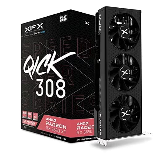 XFX Speedster MERC 308 Radeon RX 6650 XT 8GB GDDR6 Black main image