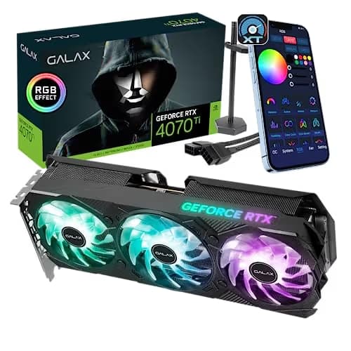 GALAX EX Gamer GeForce RTX 4070 Ti 12GB GDDR6X White main image