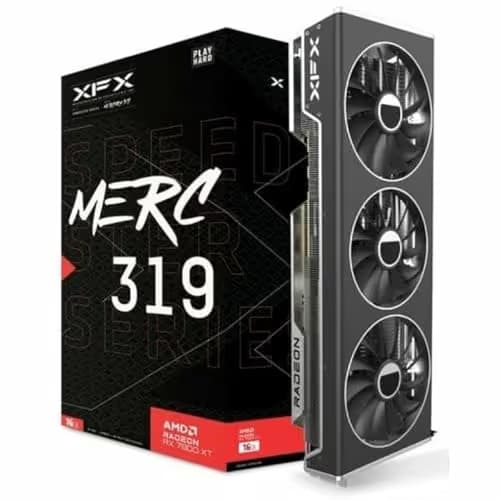 XFX Speedster MERC 319 Radeon RX 7800 XT BLACK Edition 16GB GDDR6 main image