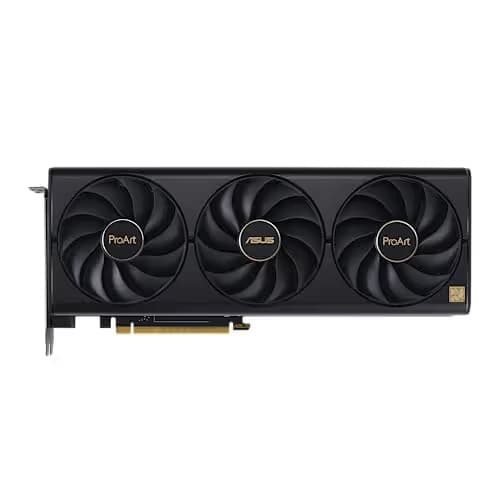 Asus ProArt OC GeForce RTX 4080 16GB GDDR6X Black / Gold image
