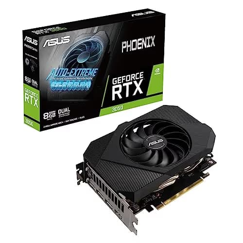 Asus Phoenix GeForce RTX 3050 8GB GDDR6 Black main image