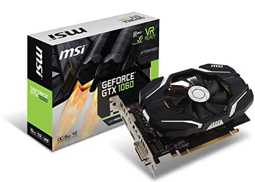 MSI GeForce GTX 1060 OCV1 6GB GDDR5 Black / White image